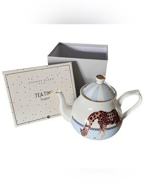 Yvonne Ellen Carnival Giraffe Bone China Teapot